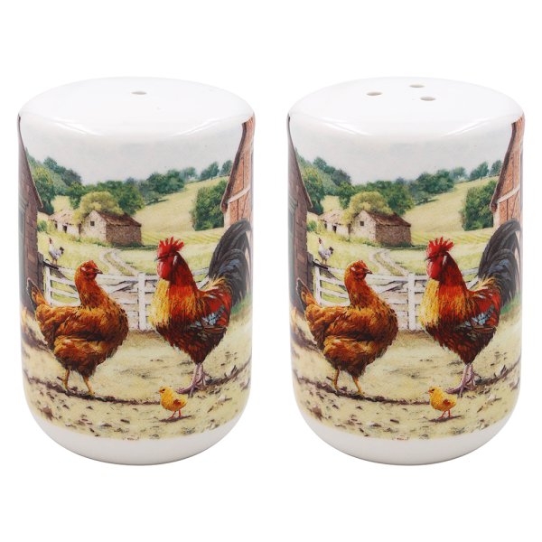 COCKEREL & HEN SALT & PEPPER