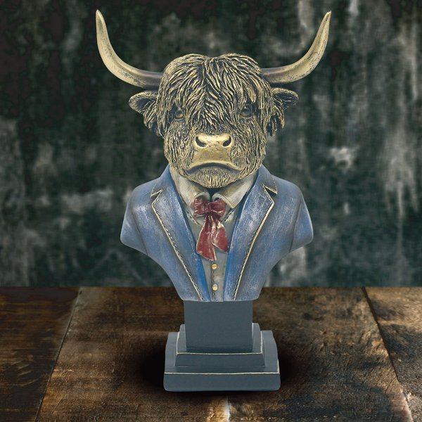 HIGHLAND COW BUST