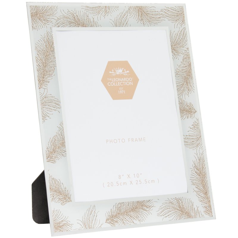 ROSE GOLD FEATHER FRAME 8X10 Lesser & Pavey