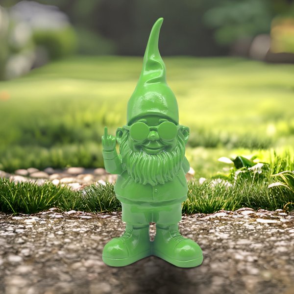 GNOMES BEHAVING BADLY GRN 20CM