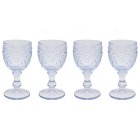 BLUE WINE GLASS S4
