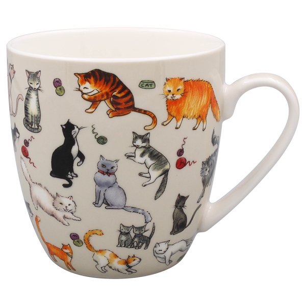 KITTY CATS MUG COASTER TRAY