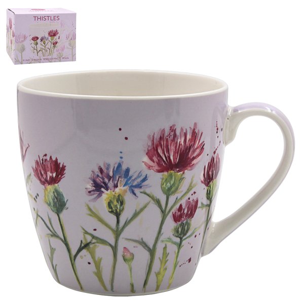 THISTLE BREAKFAST MUG