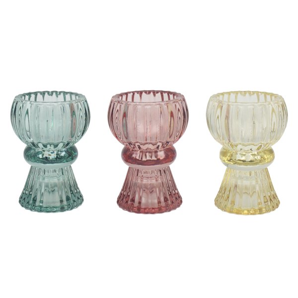 CANDLE HOLDER 3 ASST