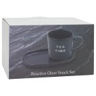 TEA TIME SNACK SET-BLUE/GREY