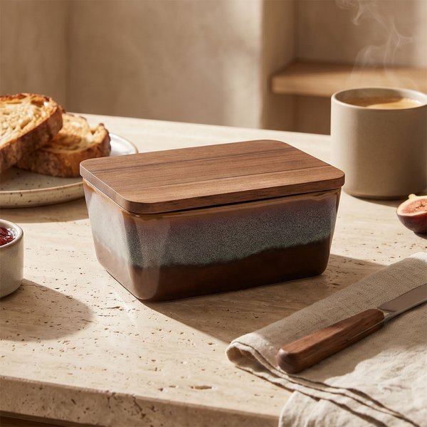 ELEMENTS BUTTER DISH