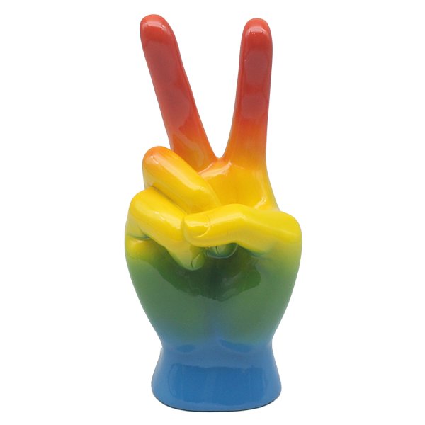 PEACE DRIPART RAINBOW 23CM