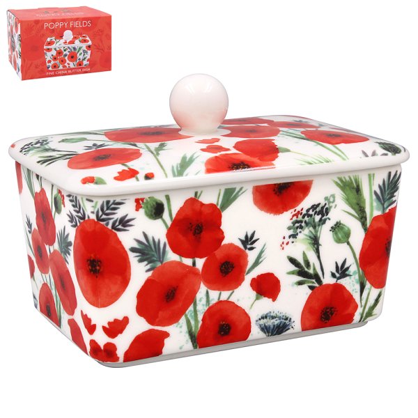 POPPY BUTTER DISH