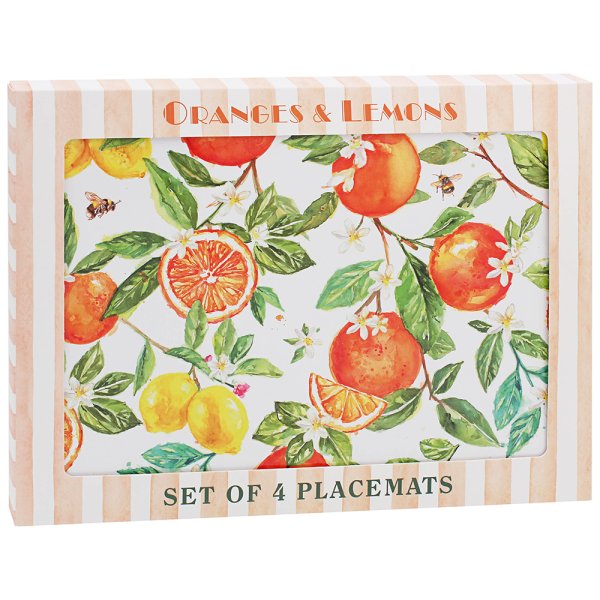 ORANGES & LEMONS PLACEMATS S4