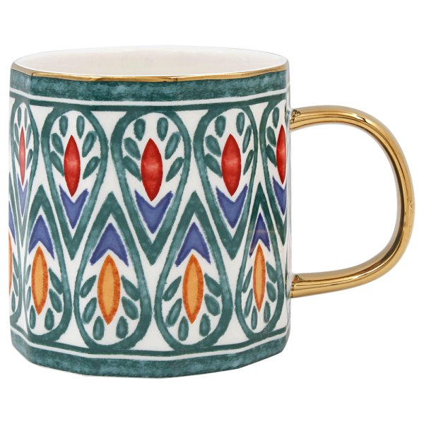 GOLDEN ABSTRACT MUG