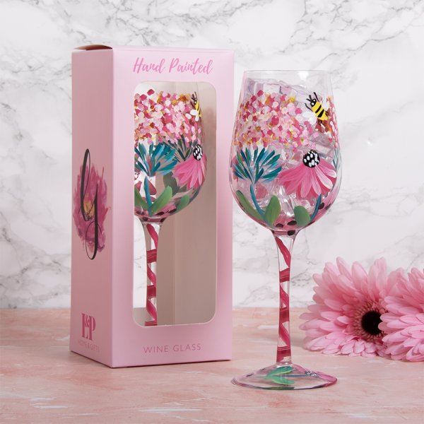 WILD GARDEN WINE GLASS
