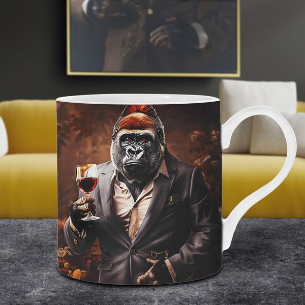 WINE KONG-OISSEUR MUG