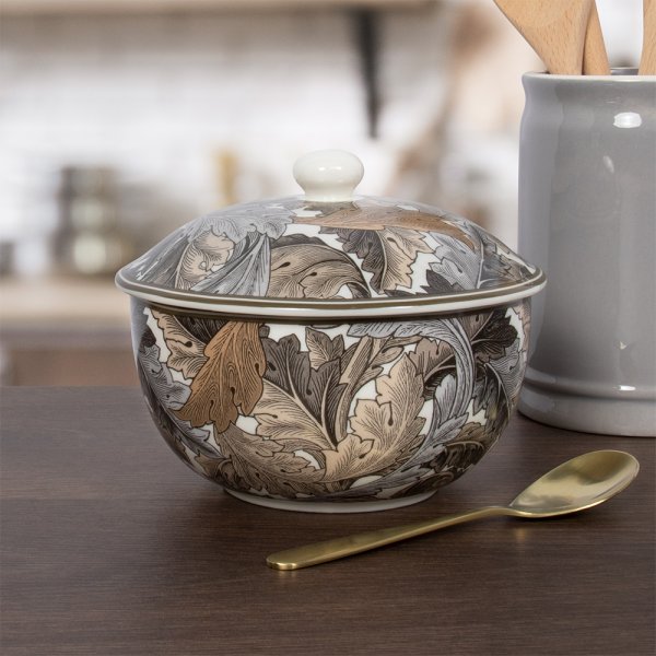 ACANTHUS BOWL W/LID 13CM