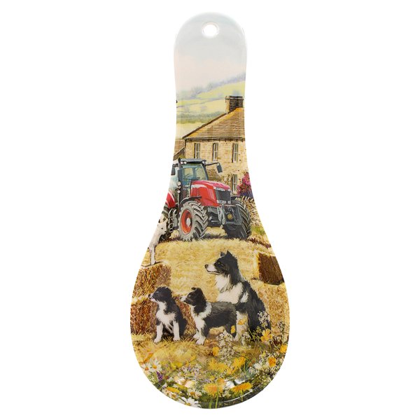 COLLIE & SHEEP SPOON REST COLLIE & SHEEP SPOON REST