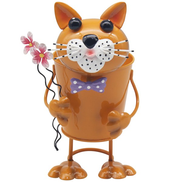 BRIGHT EYES CAT PLANTER