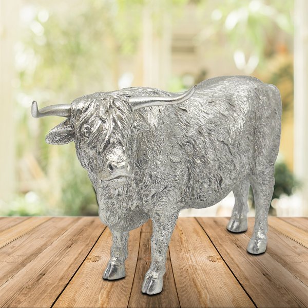 HIGHLAND COW SILVER