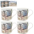 SANDY BEACH MUGS S4