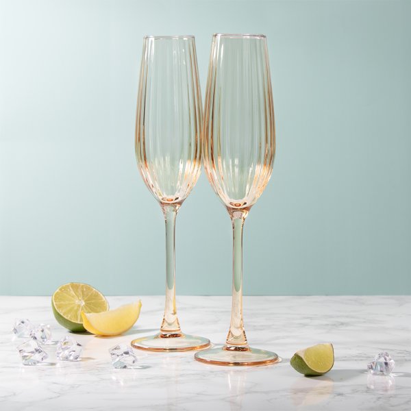 FLUTES - AMBER SET 2