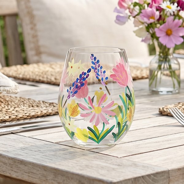 COTTAGE GARDEN STEMLESS GLASS