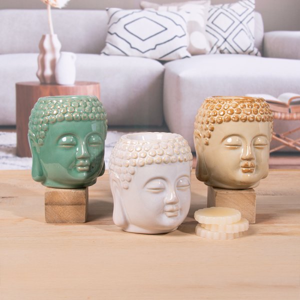 BUDDAH MELT/OIL BURNER 3 ASST BUDDAH MELT/OIL BURNER 3 ASST