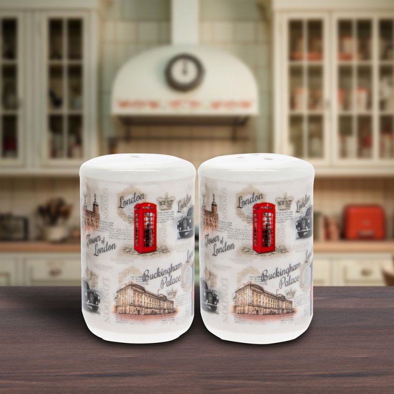 VINTAGE LONDON SALT & PEPPER Lesser & Pavey