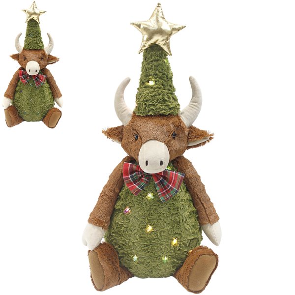 SITTING HIGHLAND COW-L