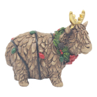 XMAS HIGHLAND COW