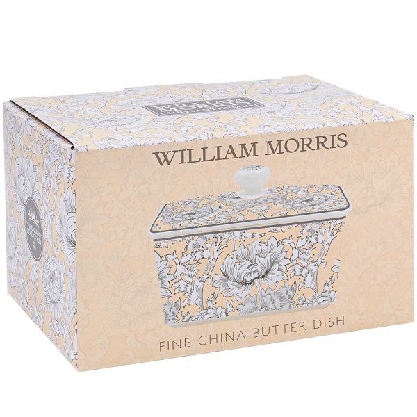 CHRYSANTHEMUM BUTTER DISH