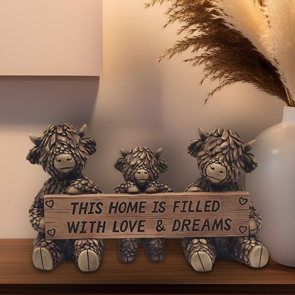 HUGHIE HIGHLAND COWS LOVE