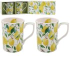 LEMON GROVE MUGS SET 2