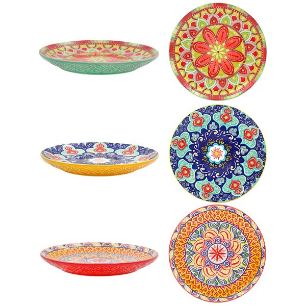 TUSCANY PLATE 8.5" 3 ASST