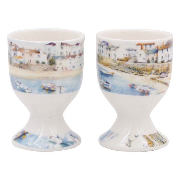 HARBOUR TOWN EGG CUPS 2 ASST