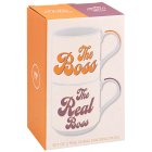 BOSS & REAL BOSS STACKING MUGS
