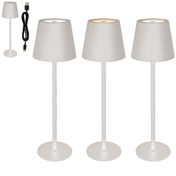 LED TOUCH LAMP-LIGHT GREY