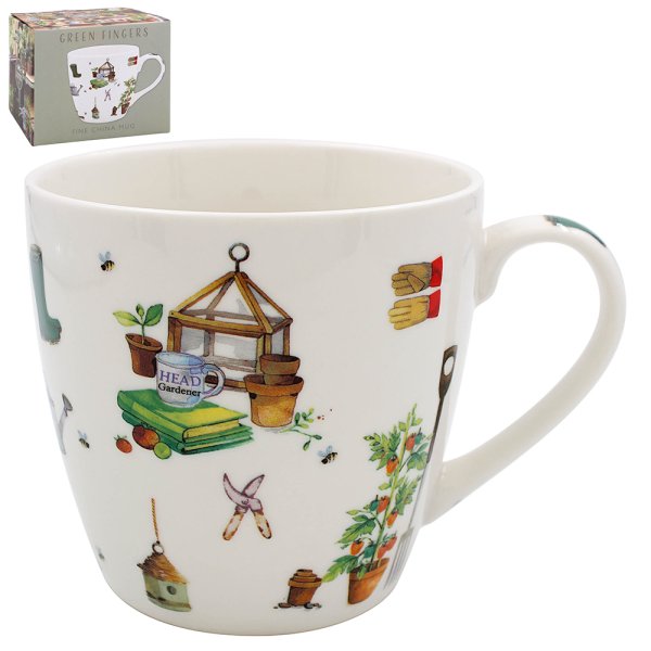 GREEN FINGERS BREAKAST MUG