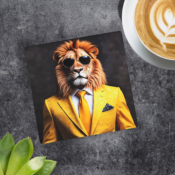 LION BLING COASTER