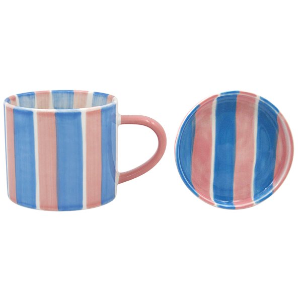 STRIPES MUG & COASTER
