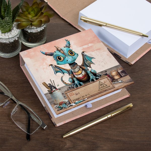 SCRAP DRAGON MEMO PAD