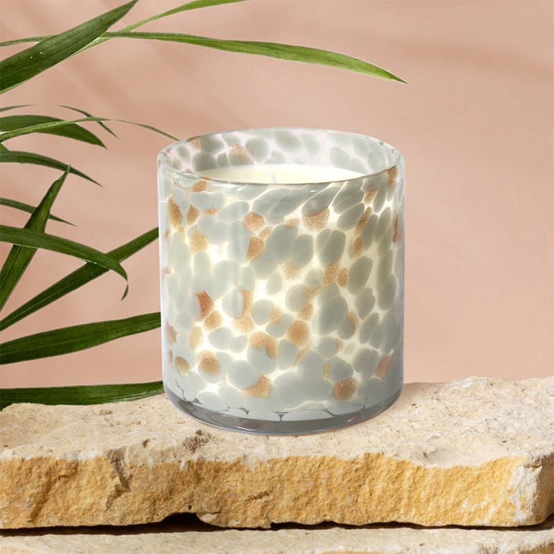 CASHMERE GLASS CANDLE Lesser & Pavey