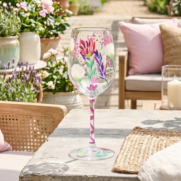 COTTAGE GARDEN WINE GLASS