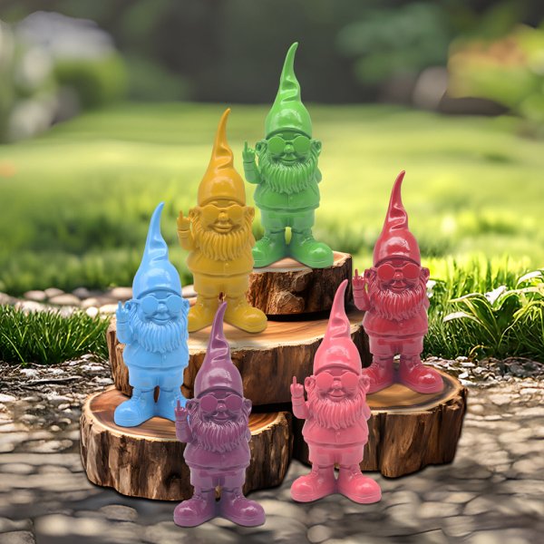 GNOMES BEHAVING BADLY 6 ASST