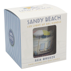 SANDY BEACH LED GEL CANDLE