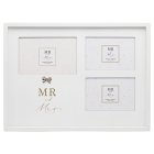 MR & MRS COLLAGE FRAME