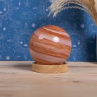 COSMIC PLANET LAMP PINK & BRN