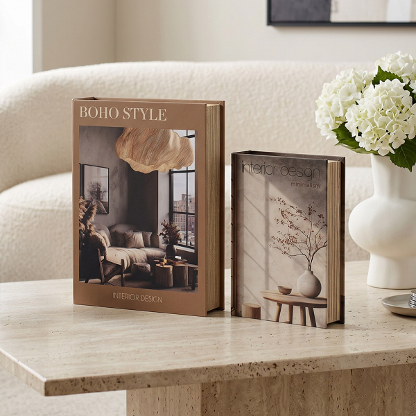 BOOK BOXES BOHO SET 2