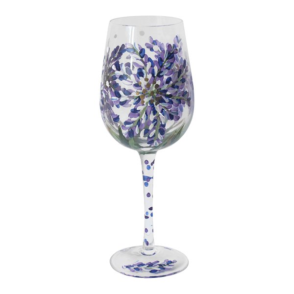 AGAPANTHUS WINE GLASS