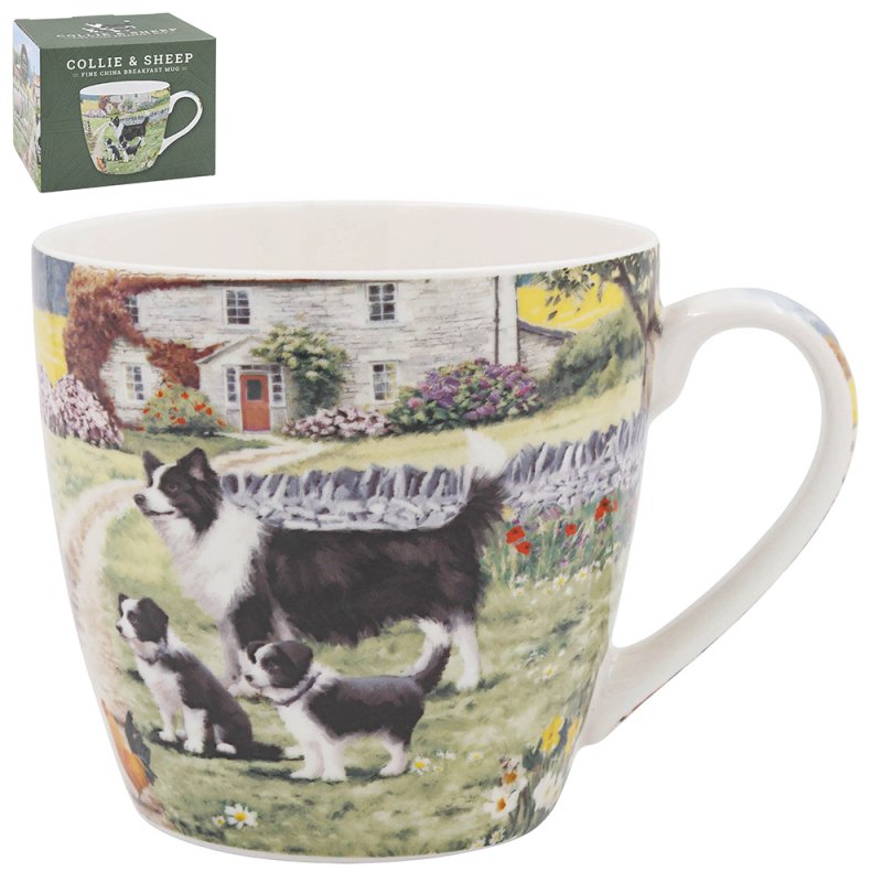 COLLIE & SHEEP MUG