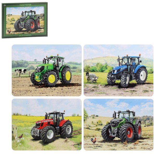 TRACTORS PLACEMATS S4