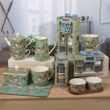 Wm. MORRIS STRAWBERRY THIEF TEAL