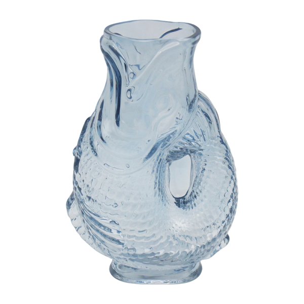 FISH VASE BLUE